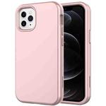 Shockproof PC + TPU Protective Case For iPhone 12 / 12 Pro(Rose Gold)