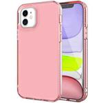 For iPhone 12 mini Shockproof Transparent Protective Case (Pink)