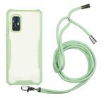 For vivo V17 (Indian Version) Acrylic + Color TPU Shockproof Case with Neck Lanyard(Avocado)