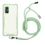 For vivo V19 (Indian Version) Acrylic + Color TPU Shockproof Case with Neck Lanyard(Avocado)