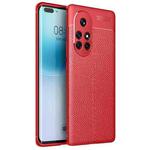For Huawei nova 8 Pro 5G Litchi Texture TPU Shockproof Case(Red)