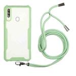 For Xiaomi Redmi Note 7 / Note 7 Pro Acrylic + Color TPU Shockproof Case with Neck Lanyard(Avocado)