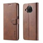 For Xiaomi Mi 10T Lite 5G LC.IMEEKE Calf Texture Horizontal Flip Leather Case with Holder & Card Slots & Wallet(Brown)