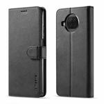 For Xiaomi Mi 10T Lite 5G LC.IMEEKE Calf Texture Horizontal Flip Leather Case with Holder & Card Slots & Wallet(Black)