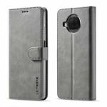 For Xiaomi Mi 10T Lite 5G LC.IMEEKE Calf Texture Horizontal Flip Leather Case with Holder & Card Slots & Wallet(Grey)