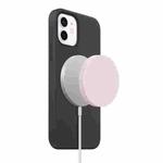 Magsafe Wireless Charger Silicone Protective Case(Pink)