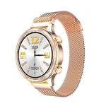 Lokmat M3 1.1 inch IPS Screen Smart Watch, Support Sleep Monitor / Heart Rate Monitor / Menstrual Period Prediction(Gold)