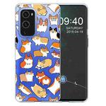 For OnePlus 9 Pro Colored Drawing Pattern Highly Transparent TPU Protective Case(Corgi)