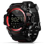 Lokmat MK16 LCD Screen 50m Waterproof Smart Watch, Support Information Reminder / Remote Camera / Walking Motion Monitor(Red)