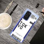 For OnePlus 9 Pro Boarding Pass Series TPU Phone Protective Case(Tokyo)