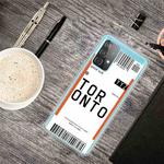 For Samsung Galaxy A32 5G Boarding Pass Series TPU Phone Protective Case(Toronto)