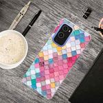 For OnePlus 9 Shockproof Painted Transparent TPU Protective Case(Color Quartet)