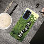 For OnePlus 9 Shockproof Painted Transparent TPU Protective Case(Four Bears)