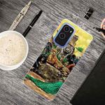 For OnePlus 9 Pro Shockproof Painted Transparent TPU Protective Case(Zoo)