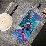 For Samsung Galaxy A32 5G Shockproof Painted Transparent TPU Protective Case(Chasing Dreams)