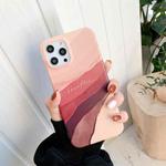 For iPhone 11 Pro Watercolor Painting Series Half Coverage IMD Workmanship Protective Case (DX-52)