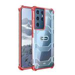 For Samsung Galaxy S21 Ultra 5G wlons Explorer Series PC+TPU Protective Case(Red)