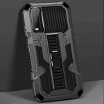 For vivo Y20 / Y20S Vanguard Warrior All Inclusive Double-color Shockproof TPU + PC Protective Case with Holder(Black)