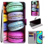 For Xiaomi Redmi Note 9S / 9 Pro Coloured Drawing Cross Texture Horizontal Flip PU Leather Case with Holder & Card Slots & Wallet & Lanyard(Colorful Cakes)