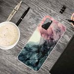 For Samsung Galaxy A02s (US Version) Marble Shockproof  TPU Protective Case(Abstract Black)