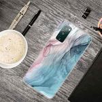 For Samsung Galaxy S20 FE Marble Shockproof  TPU Protective Case(Abstract Gray)