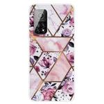 For Xiaomi Mi 10T 5G / 10T Pro 5G Marble Pattern Shockproof  TPU Protective Case(Rhombus Rose)