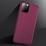 For iPhone 11 Pro X-level Knight Series Ultra-thin All-inclusivePU Case(Wine Red)