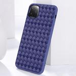 For iPhone 11 JOYROOM Milan Series Weave Plaid Texture TPU Protective Case(Blue)