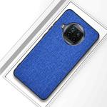 For Xiaomi Mi 10T Lite 5G Shockproof Cloth Texture PC + TPU Protective Case(Style Blue)