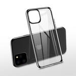 For iPhone 11 Pro Max X-level Original Series Transparent Ultra-thin TPU Case(Black)