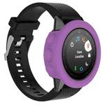 For Garmin Fenix 5S Solid Color Silicone Watch Protective Case(Purple)
