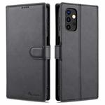 For Samsung Galaxy A32 5G AZNS Calf Texture Horizontal Flip Leather Case with Holder & Card Slots & Wallet & Photo Frame(Black)