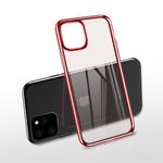 For iPhone 11 Pro Max X-level Dawn Series Transparent Ultra-thin TPU Case(Red)