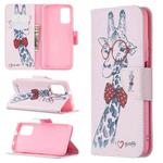 For Xiaomi Poco M3 Colored Drawing Pattern Horizontal Flip Leather Case with Holder & Card Slots & Wallet(Deer)