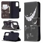 For Xiaomi Poco M3 Colored Drawing Pattern Horizontal Flip Leather Case with Holder & Card Slots & Wallet(Smirk)