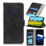 For OnePlus 9 Crocodile Texture Horizontal Flip Leather Case with Holder & Card Slots & Wallet(Black)