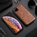 For iPhone 11 Pro X-level Earl III Series Leather Texture Ultra-thin All-inclusive Soft Case(Brown)