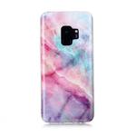 For Galaxy S9 Coloured Drawing Pattern IMD Workmanship Soft TPU Protective Case(Pink Sky)
