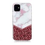 For iPhone 11 Coloured Drawing Pattern IMD Workmanship Soft TPU Protective Case(Color Matching)