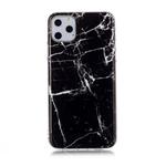 For iPhone 11 Pro Coloured Drawing Pattern IMD Workmanship Soft TPU Protective Case(Black)