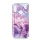 For Xiaomi Redmi 6 Pro Coloured Drawing Pattern IMD Workmanship Soft TPU Protective Case(Purple Star)