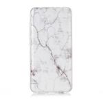 For Xiaomi Redmi Note 6 Pro Coloured Drawing Pattern IMD Workmanship Soft TPU Protective Case(White)