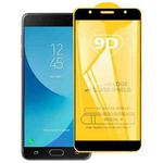 For Samsung Galaxy J7 Max 9D Full Glue Full Screen Tempered Glass Film