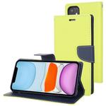 For iPhone 11 MERCURY GOOSPERY FANCY DIARY Horizontal Flip Leather Case with Holder & Card Slots & Wallet(Green)