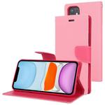For iPhone 11 MERCURY GOOSPERY FANCY DIARY Horizontal Flip Leather Case with Holder & Card Slots & Wallet(Pink)