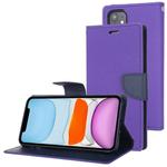 For iPhone 11 MERCURY GOOSPERY FANCY DIARY Horizontal Flip Leather Case with Holder & Card Slots & Wallet(Purple)
