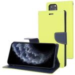 For iPhone 11 Pro MERCURY GOOSPERY FANCY DIARY Horizontal Flip Leather Case with Holder & Card Slots & Wallet(Green)