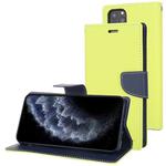 For iPhone 11 Pro Max MERCURY GOOSPERY FANCY DIARY Horizontal Flip Leather Case with Holder & Card Slots & Wallet(Green)