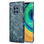 For Huawei Mate 30 Pro TPU Glossy Marble Pattern IMD Protective Case(Dark Grey)