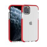 For iPhone 11 Pro Highly Transparent Soft TPU Case(Red)